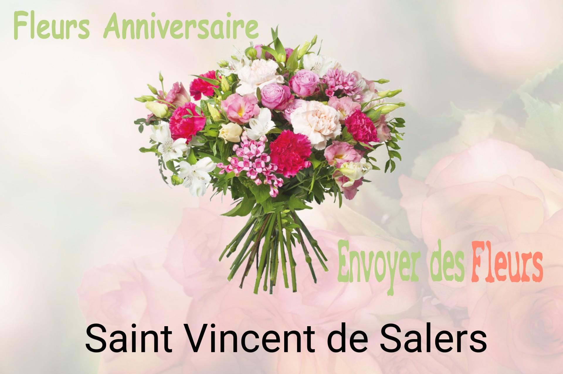 Bouquet de fleurs d’anniversaire livré à Saint-Vincent-de-Salers